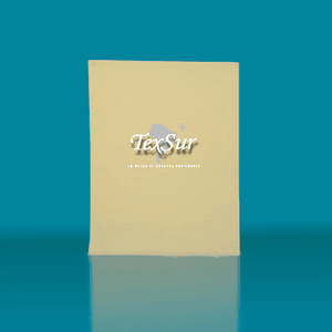 Goma eva pliego 46x30 cm. bordado 3d amarilla