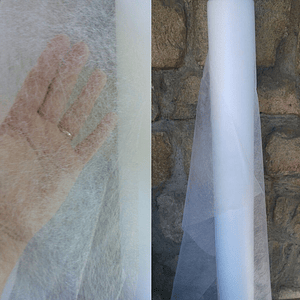 Rollo entretela termoadhesiva doble faz 135 cms. x 100 mts.