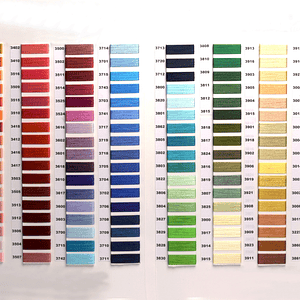 Carta de colores hilos enkalen