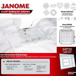 Bastidor toallas kit quilting acufil (asq18b)