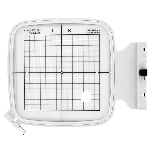 Bastidor máquina mc400e/500e/550e/elna830 sq14b hoop 140×140 mm