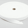 Elastico plano blanco rollo 25mm  x 30mt