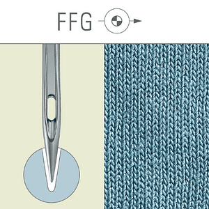 Aguja de confección talon grueso gebedur #80