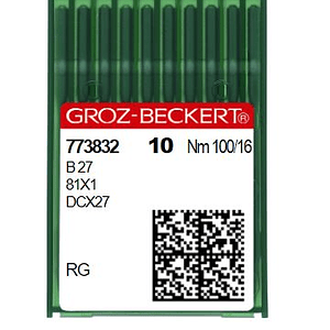 Aguja overlock  #100 gebedur