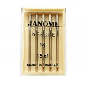 Aguja maquina normal n° 14 janome