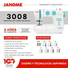 Máquina coser mecanica 3008 janome