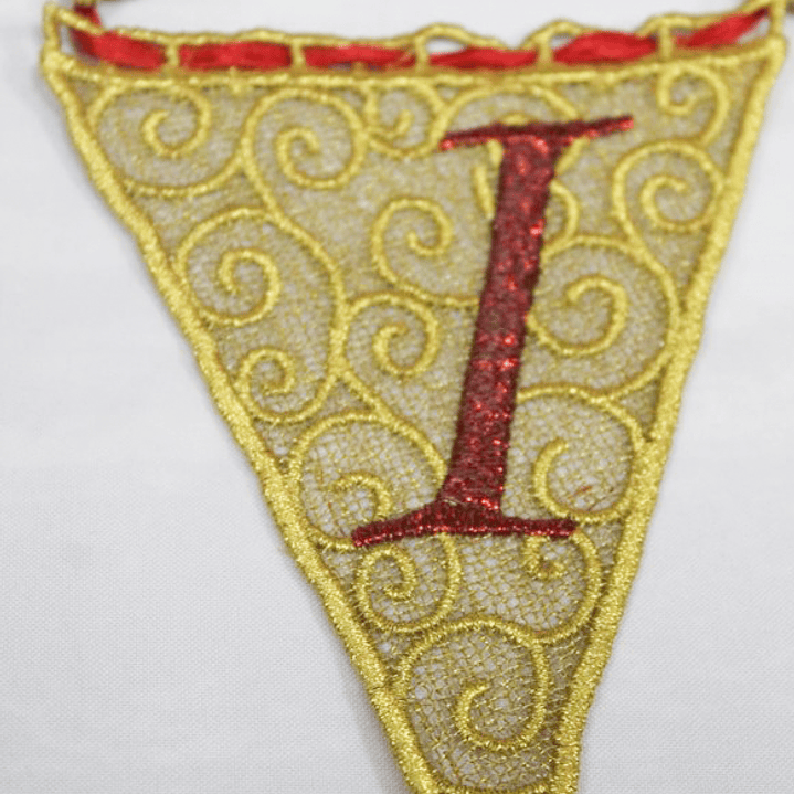 Kit #6 hagalo ud. mismo: banderin feliz navidad 8