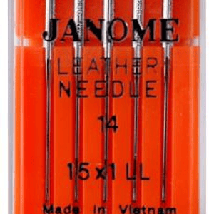 Aguja n° 14 para cuero janome