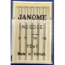 Aguja surtida normal janome