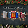 Pack #3 bordado navideño lurex
