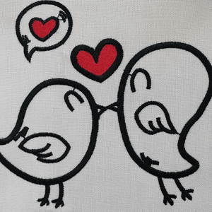 Matriz dia enamorados #4 2 pajaritos