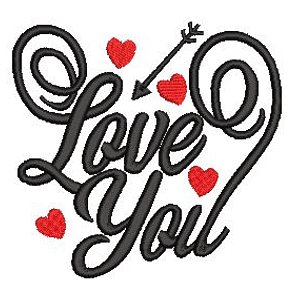 Matriz dia enamorados #3 love you