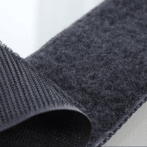 Velcro negro rollo 25mm x 25 mt par