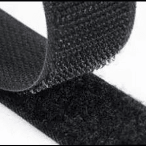 Velcro negro rollo 25mm x 25 mt par