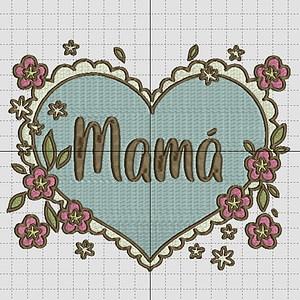 M#5 matriz mamá corazón