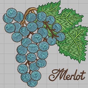 Matriz fiestas patrias #22 uva merlot