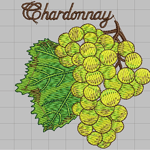 Matriz fiestas patrias #24 uva chardonay