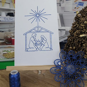 Matriz #8 tarjeta pesebre