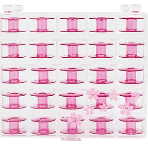 Carrete rosado caja 25 unid.