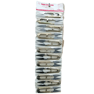 Tijera deshilachadora metalica set 12 unidades