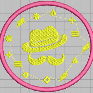 M#6 matriz papá posavasos