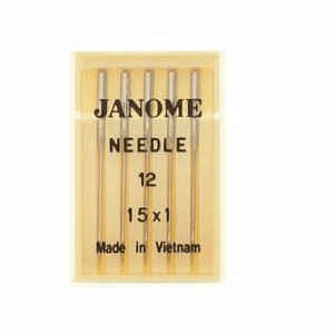 Aguja maquina normal n° 12 janome
