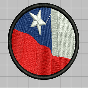 Matriz fiestas patrias #29 posa vaso