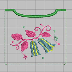 Matriz fiestas patrias #30  porta cubiertos