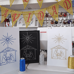 Kit #11 hagalo ud. mismo: tarjeta pesebre