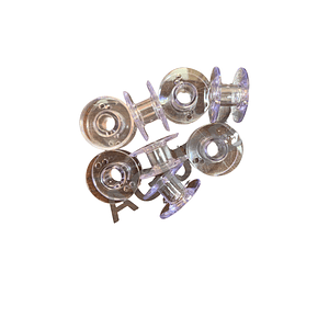 Carrete plástico bordadora brother 11,5mm doméstica un.