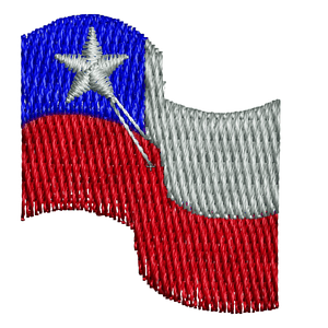 Matriz fiestas patrias #2 bandera