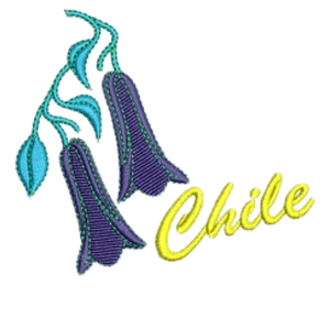 Matriz fiestas patrias #13 copihue