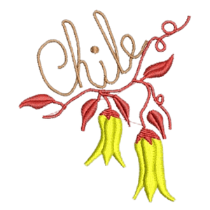 Matriz fiestas patrias #14 copihue chile