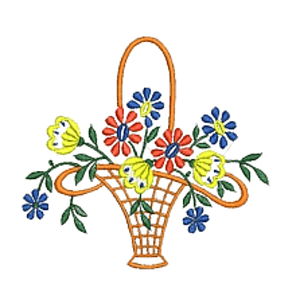 MATRIZ CANASTA DE FLORES