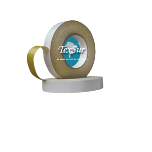 Cinta doble contacto amarilla 25mm 50 mts