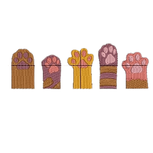 #5 matriz  5 patitas 190 x 70 mm
