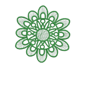 Matriz encaje libre adorno arbol