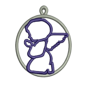 Matriz free standing lace angel 2