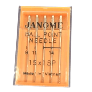 Aguja punta de bola surtida janome