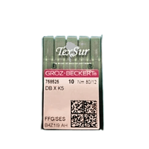 Aguja de bordar groz-beckert industrial #80 paleta