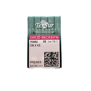Aguja de bordar groz-beckert industrial #75 paleta