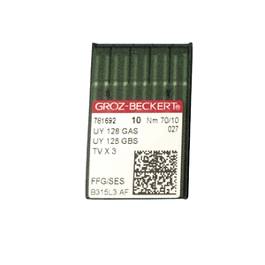 Aguja colleretera industrial #70