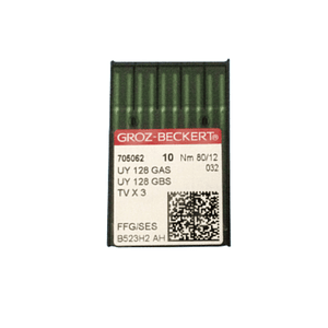 Aguja colleretera industrial #80