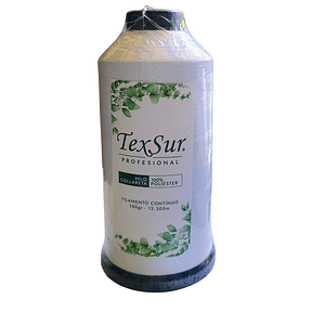 Hilo poliester collareta blanco 150 grs-12.300 mts.