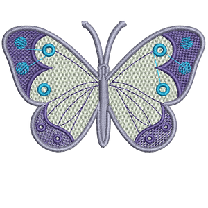 Matriz mariposa encaje libre