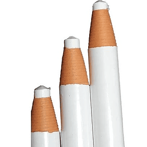 Lápiz tiza marcador blanco unidad