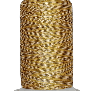 M047 hilo de bordar matizado beige 1000 mts.