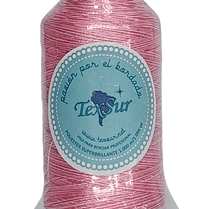 Hilo matizado color rosado
