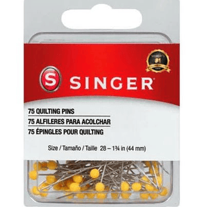 Alfileres quilting cabeza amarilla tam 28 75 und.