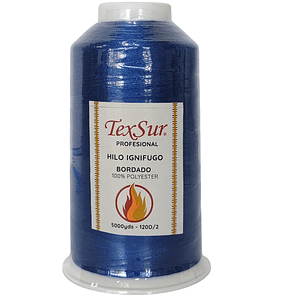 1704big hilo bordar ignifugo azulino 5000 yds.